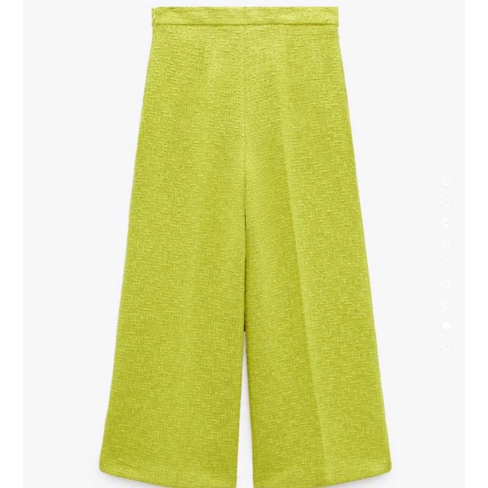 ZARA Textured Culottes Sz XL
